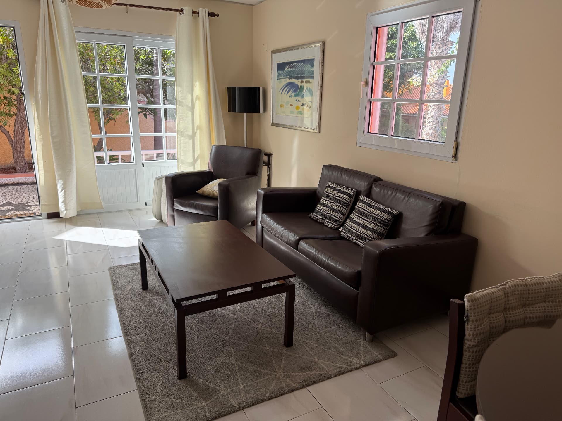 Classic Villa sitting area opening onto the garden